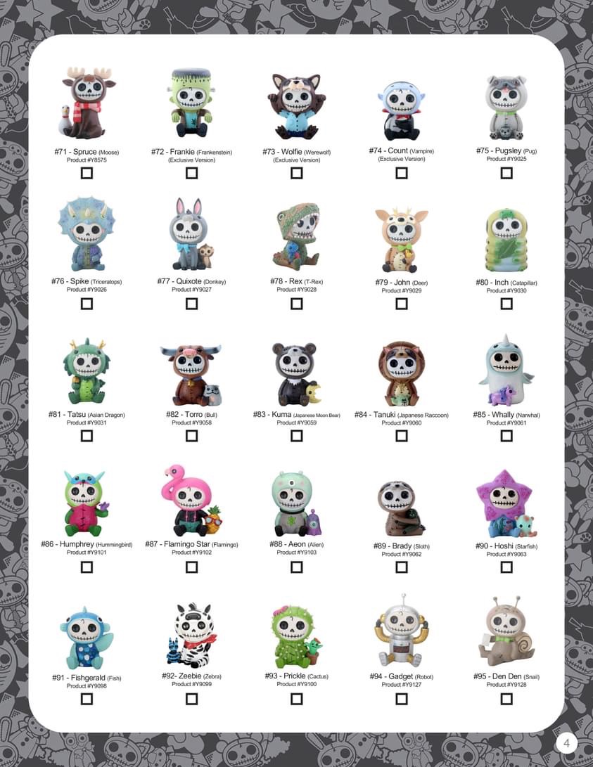 Checklist - Small Figurines Page 4